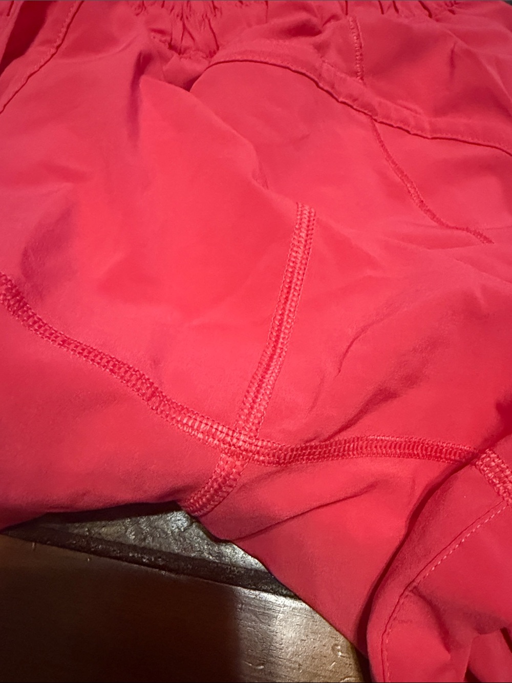 lululemon athletica track that 5” Bright Pink Athletic Shorts - Picture 2 of 4